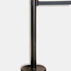 Postes / Ordenadores Peatonales Aluminio Negro, Unifila