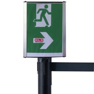 Porta Cartel A4 con bordes de aluminio, Unifila